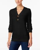 Charter Club Petite Henley Top, Only At Macy's