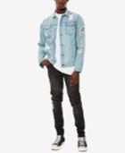 Jaywalker Men's Multi-patch Denim Jacket, Only At Macys