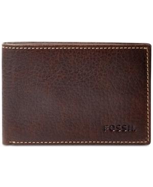 Fossil Lincoln Coin Pocket Bifold Wallet