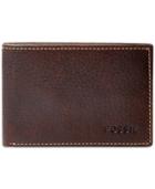 Fossil Lincoln Coin Pocket Bifold Wallet