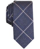 Bar Iii Men's Faylen Grid Slim Tie, Created For Macy's