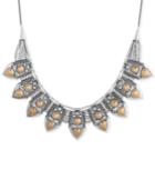 Lucky Brand Two-tone Ornamental Drama Necklace