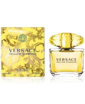 Versace Yellow Diamond Eau De Toilette, 6.7 Oz