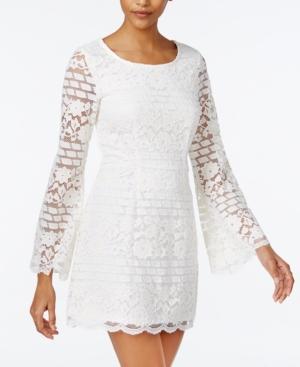 Trixxi Juniors' Lace Party Dress