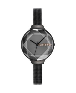 Rumbatime Orchard Gem Black Diamond Mesh Women's Watch