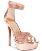Thalia Sodi Remmy Platform Evening Sandals, Created For Macy's Women's Shoes