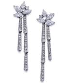 Danori Silver-tone Marquise Cluster Dangle Drop Earrings, Created For Macy's