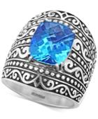 Balissima By Effy Blue Topaz (6-2/3 Ct. T.w.) Ring In Sterling Silver