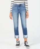American Rag Juniors' Ripped Cuffed Jeans, Created For Macy's