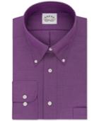 Eagle Men's Classic-fit Non-iron Bright Violet Dress Shirt