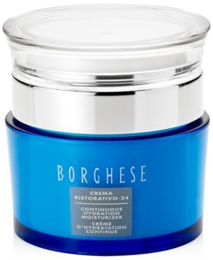 Borghese Crema Ristorativo-24 Continuous Hydration Moisturizer, 1 Oz