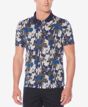 Perry Ellis Men's Classic-fit Printed Polo