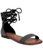 Jessica Simpson Kaduna Two-piece Lace-up Flat Sandals Women's Shoes