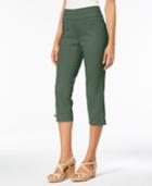 Style & Co Grommet-lace Capri Pants, Created For Macy's