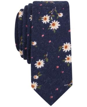 Penguin Men's Gene Floral Skinny Tie