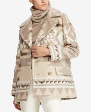 Polo Ralph Lauren Geo-print Trench Coat