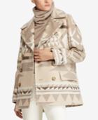 Polo Ralph Lauren Geo-print Trench Coat