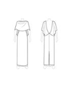 Customize: Switch To Maxi Length - Fame And Partners Low-back Overlay Maxi Dress