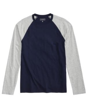 Club Room Men's Raglan-sleeve T-shirt, Created For Macy's