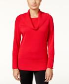 Thalia Sodi Cowl-neck Sweater, Only At Macy's