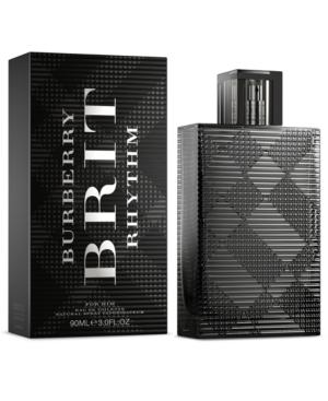 Burberry Brit Rhythm Eau De Toilette Spray, 3 Oz