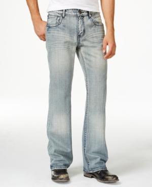Inc International Concepts Men's Daley Relaxed-fit Gray Wash Jeans, Only At Macy's