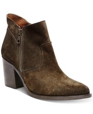 Steve Madden Women's Pierce Zipper Block-heel Booties