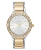 Charter Club Women's Two-tone Pave Bracelet Watch 38mm, Only At Macy's