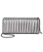 Adrianna Papell Pleated Clutch