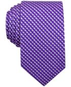 Perry Ellis Men's Landon Textured Check Classic Tie