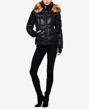 S13 Faux-fur-trim Down Coat