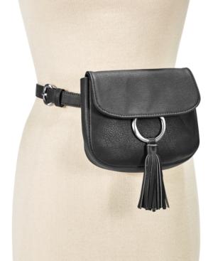 Inc International Concepts Tassel Flap Belt Bag, Only At Macy's