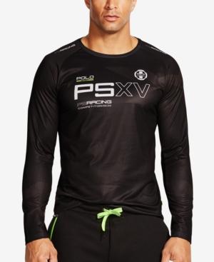 Polo Ralph Lauren Microdot Long Sleeve Crew-neck T-shirt