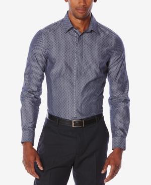Perry Ellis Men's Paisley Jacquard Shirt
