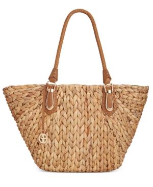 Giani Bernini Braided Straw Tote, Only At Macy's