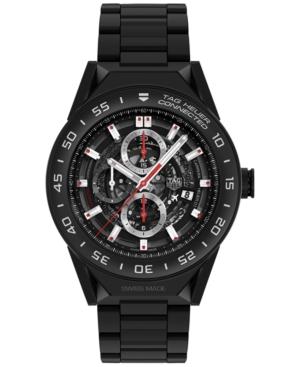 Tag Heuer Modular Connected 2.0 Men's Swiss Black Ceramic Bracelet Smart Watch 45mm Sbf8a8013.80bh0933