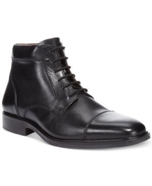 Johnston & Murphy Tillman Cap Toe Boots Men's Shoes