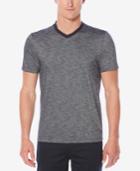 Perry Ellis Men's Classic-fit Textured V-neck T-shirt