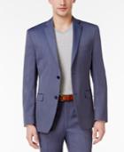 Alfani Men's Slim-fit Light Blue Tic Jacket, Only At Macy's
