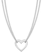 Giani Bernini Heart Pendant Necklace In Sterling Silver