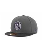 New Era New Hampshire Wildcats 2 Tone Graphite And Team Color 59fifty Cap
