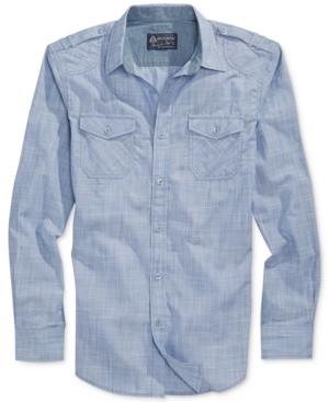 American Rag Men's Slub Shirt, Only At Macy's