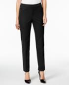 Charter Club Tummy-control Zip-pocket Pants, Created For Macy's