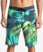 Quiksilver Men's Glitched Graphic-print Boardshorts