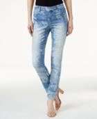 Inc International Concepts Jacquard Curvy Skinny Jeans, Only At Macy's