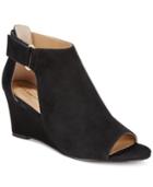 Adrienne Vittadini Riva Cutout Ankle Wedge Sandals Women's Shoes