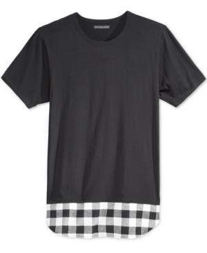 Jaywalker Men's Split-hem Contrast T-shirt