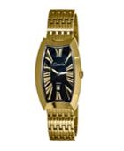 Bertha Quartz Laura Collection Gold And Black Stainless Steel Watch 31mm