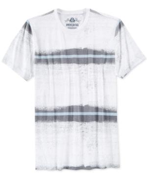 American Rag Men's Sprayed Striped T-shirt, Only At Macy's
