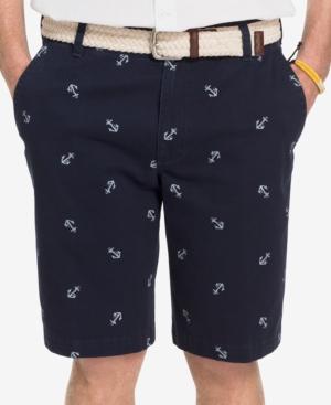 Izod Men's Anchor-print Shorts
